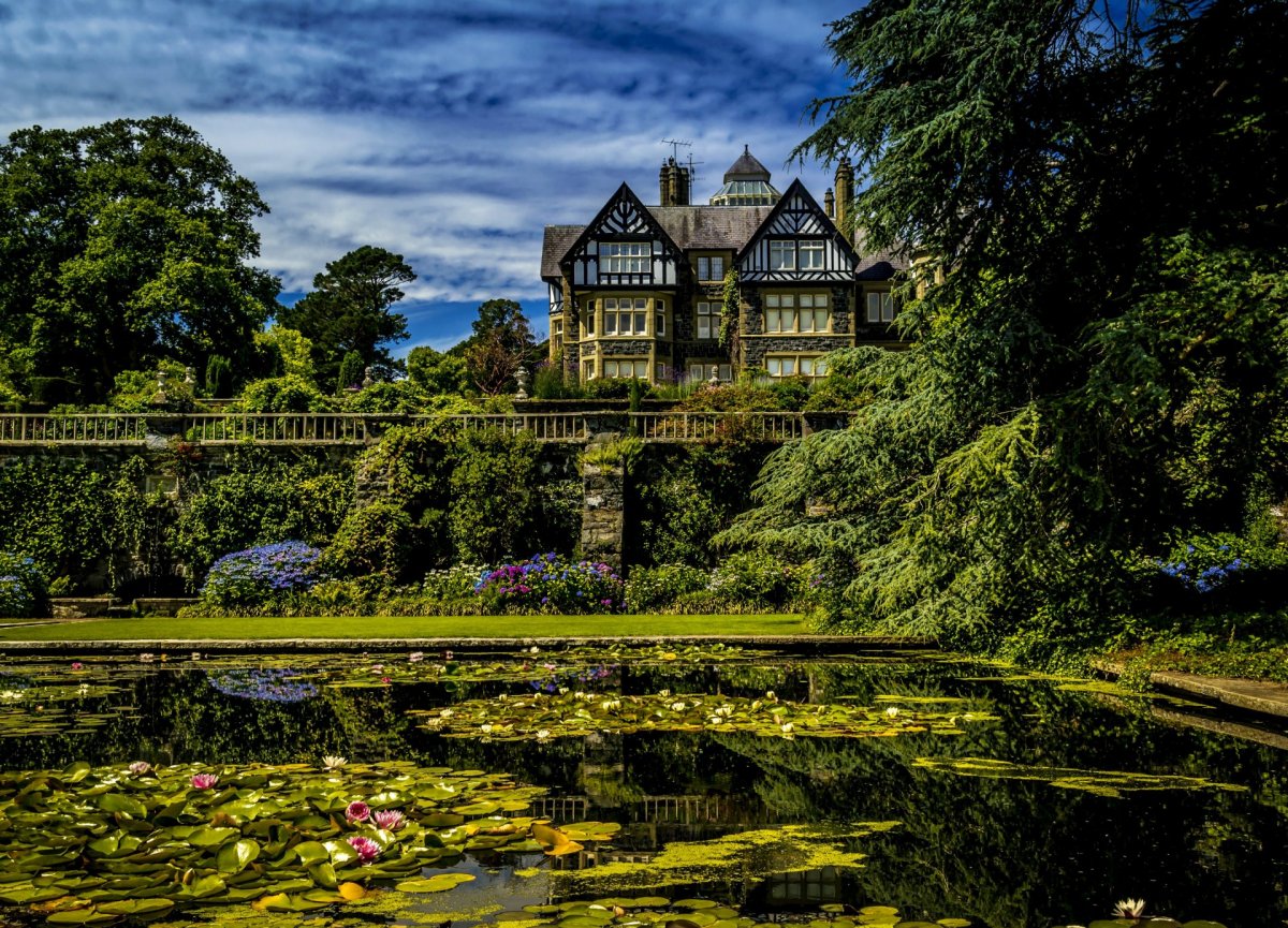 Сад Боднант Уэльс