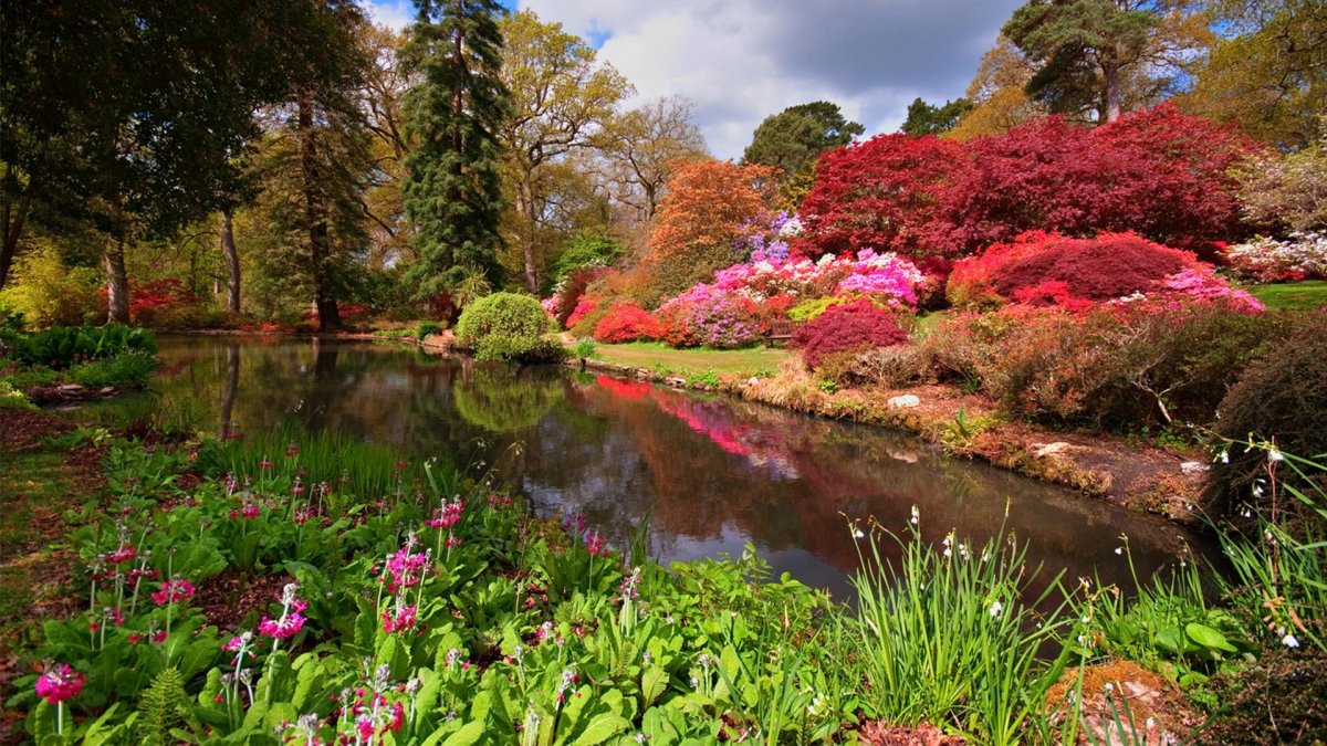 Сады Эксбери, графство Хэмпшир