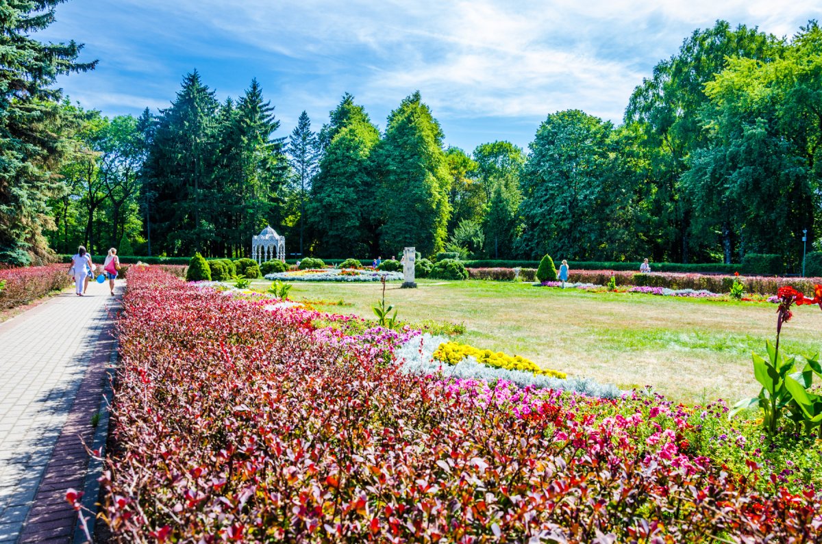 Минск парк Ботанический