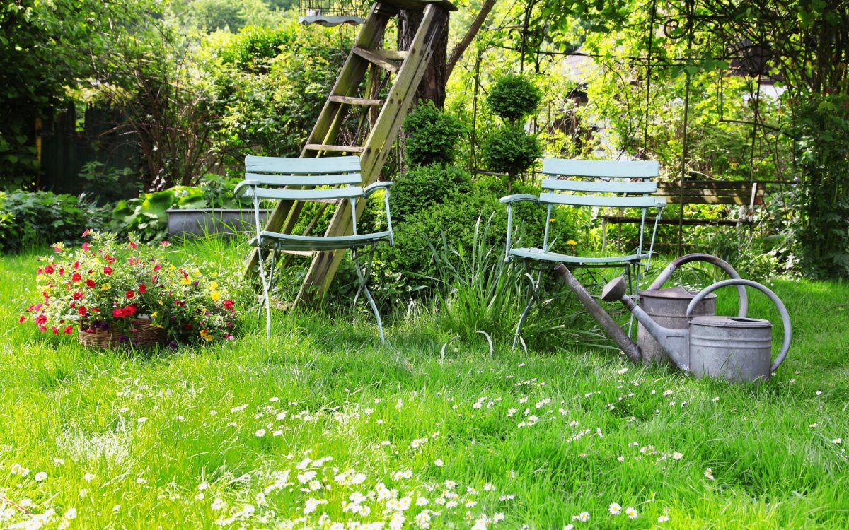 Сад в стиле американского Кантри