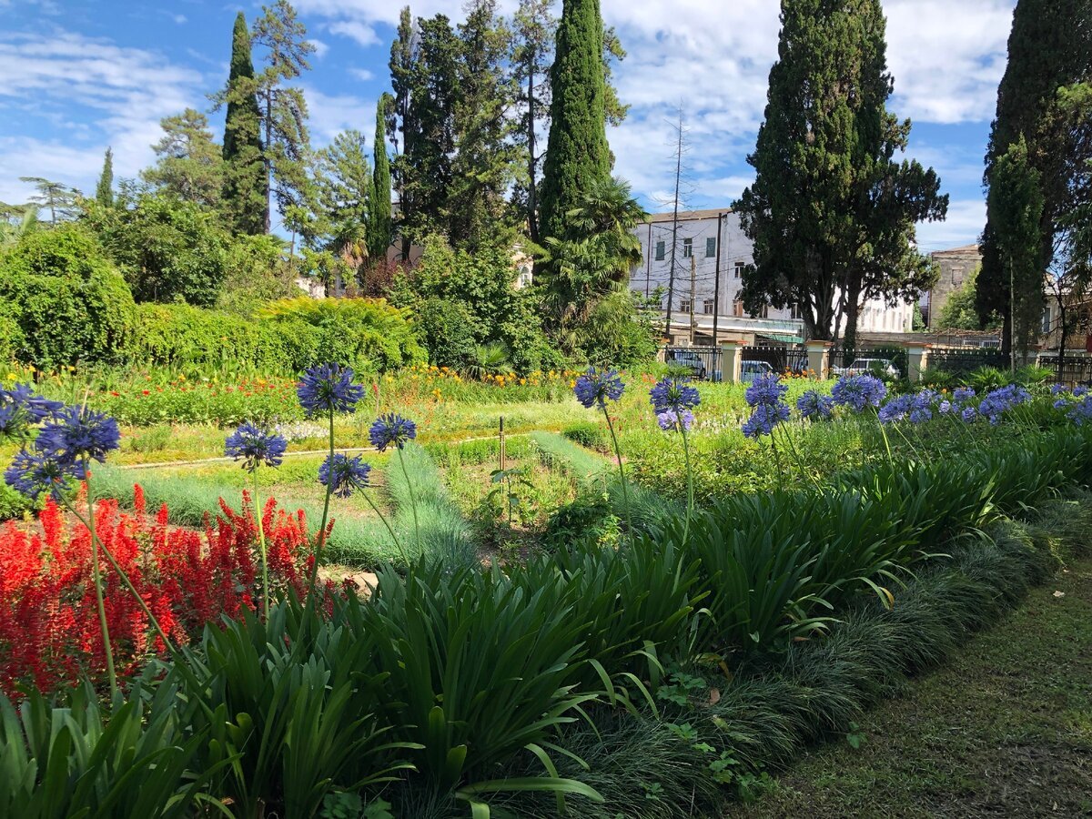 Ботанический сад в Салониках