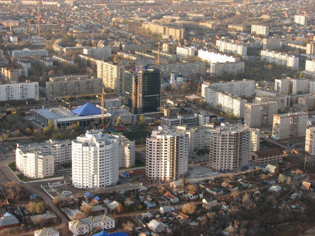 Крупнейшие города оренбургской