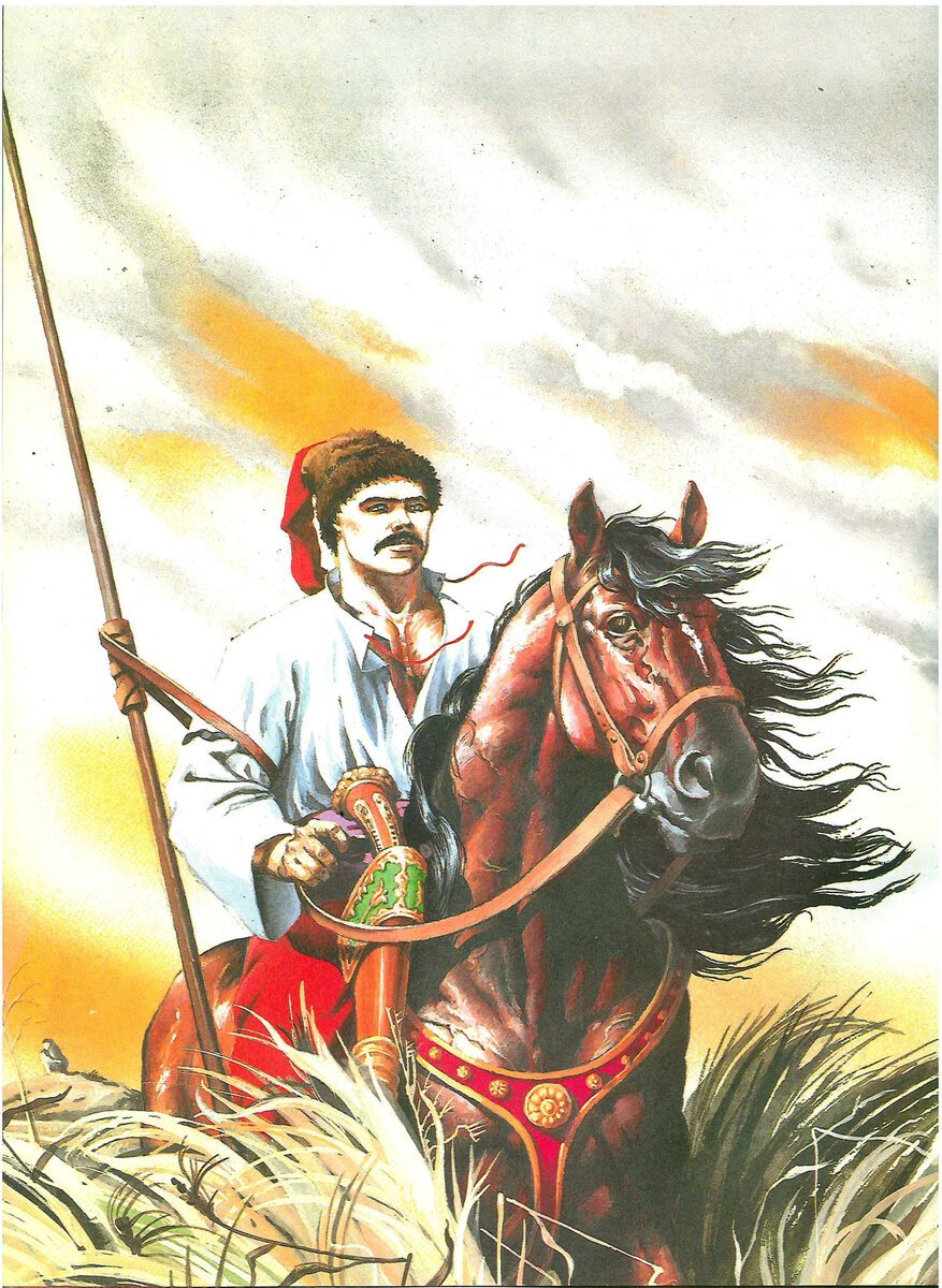 Запорожский Козак на коне