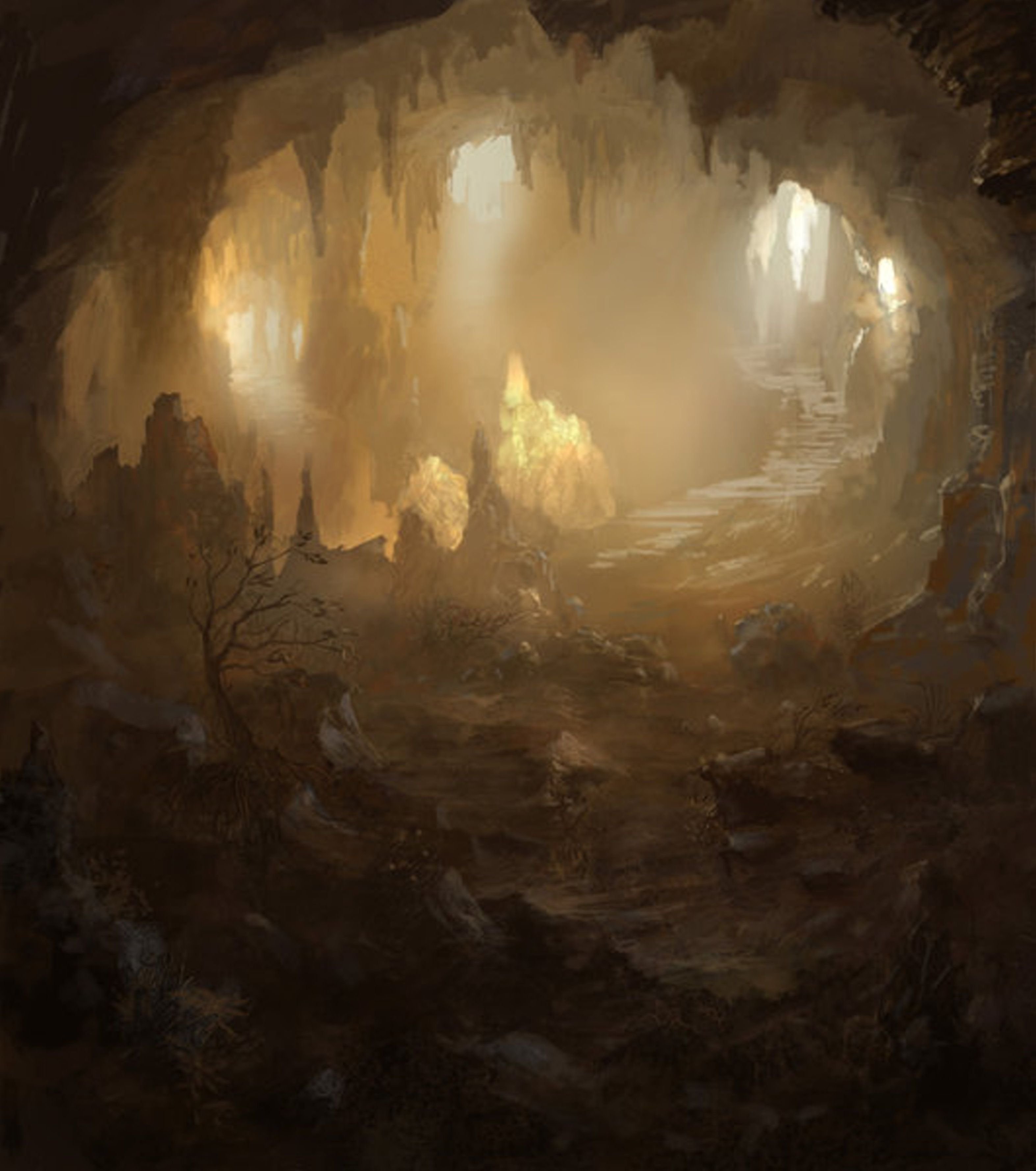 Пещера ДНД арт