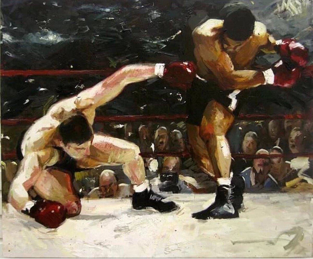 Джордж Беллоуз картины бокс