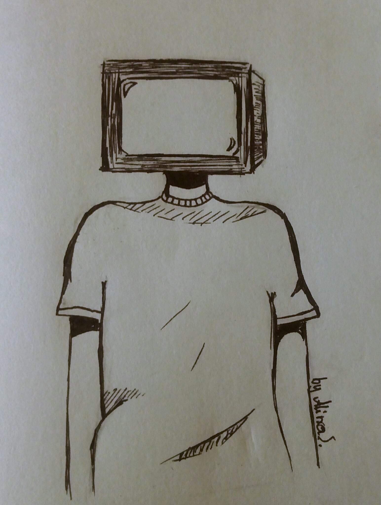 Телевизор вместо головы