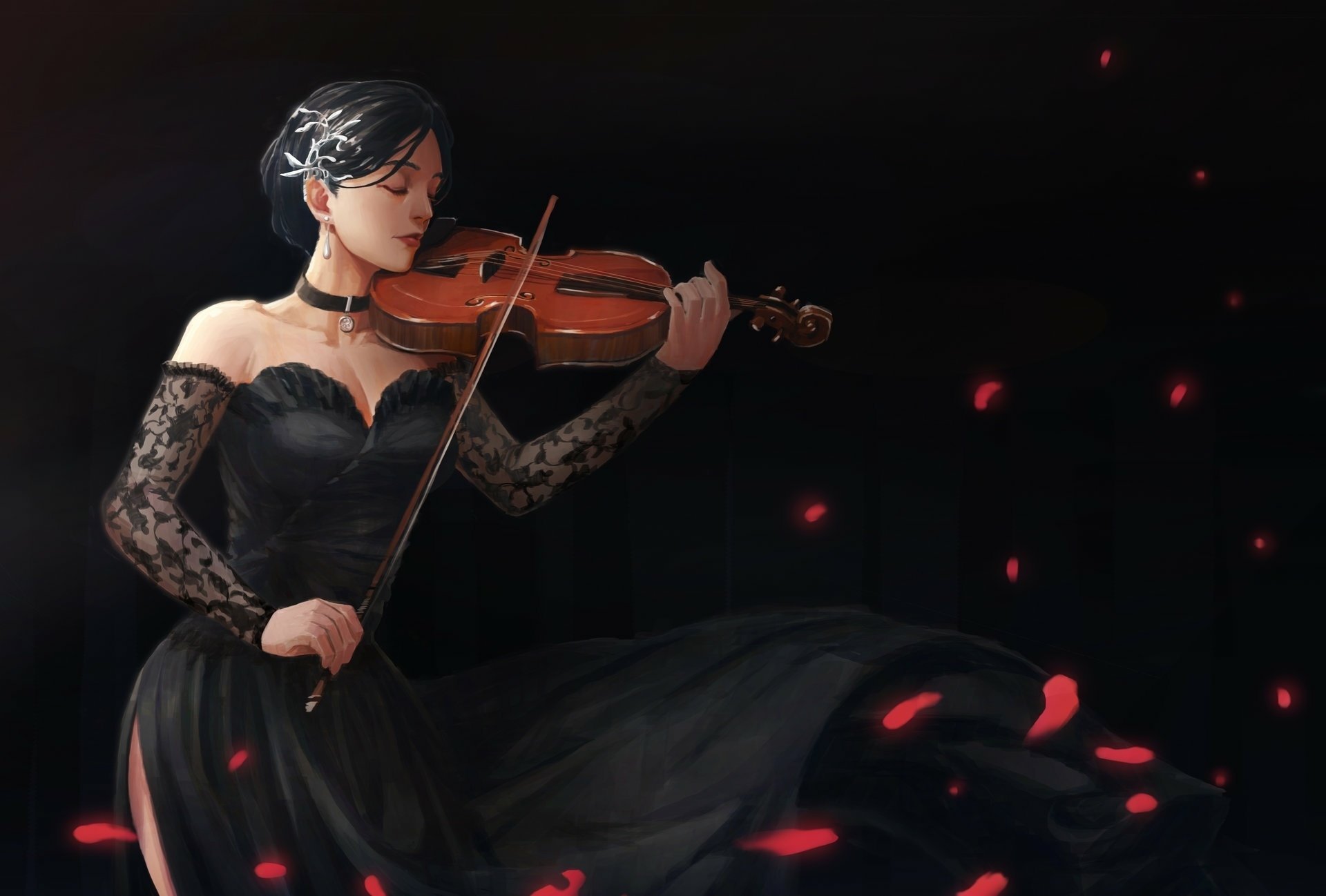 Мадам скрипка