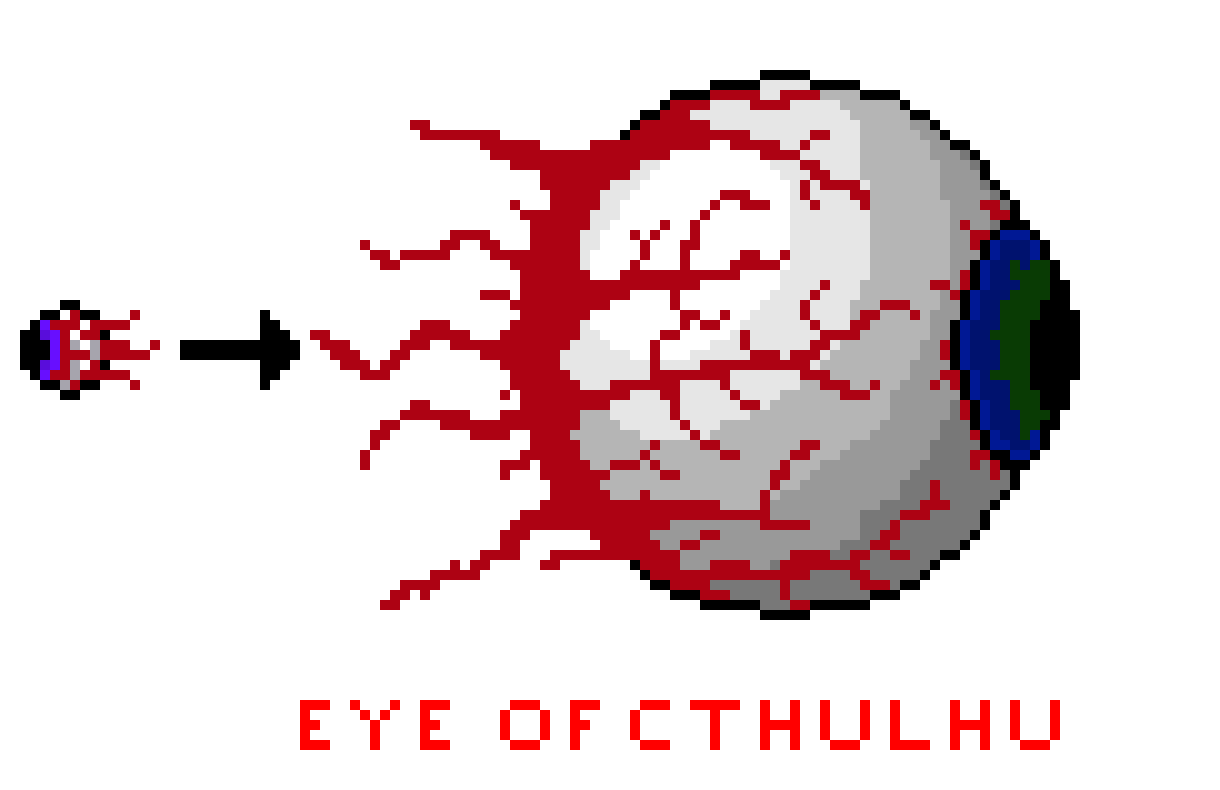 The eye of cthulhu in terraria фото 53