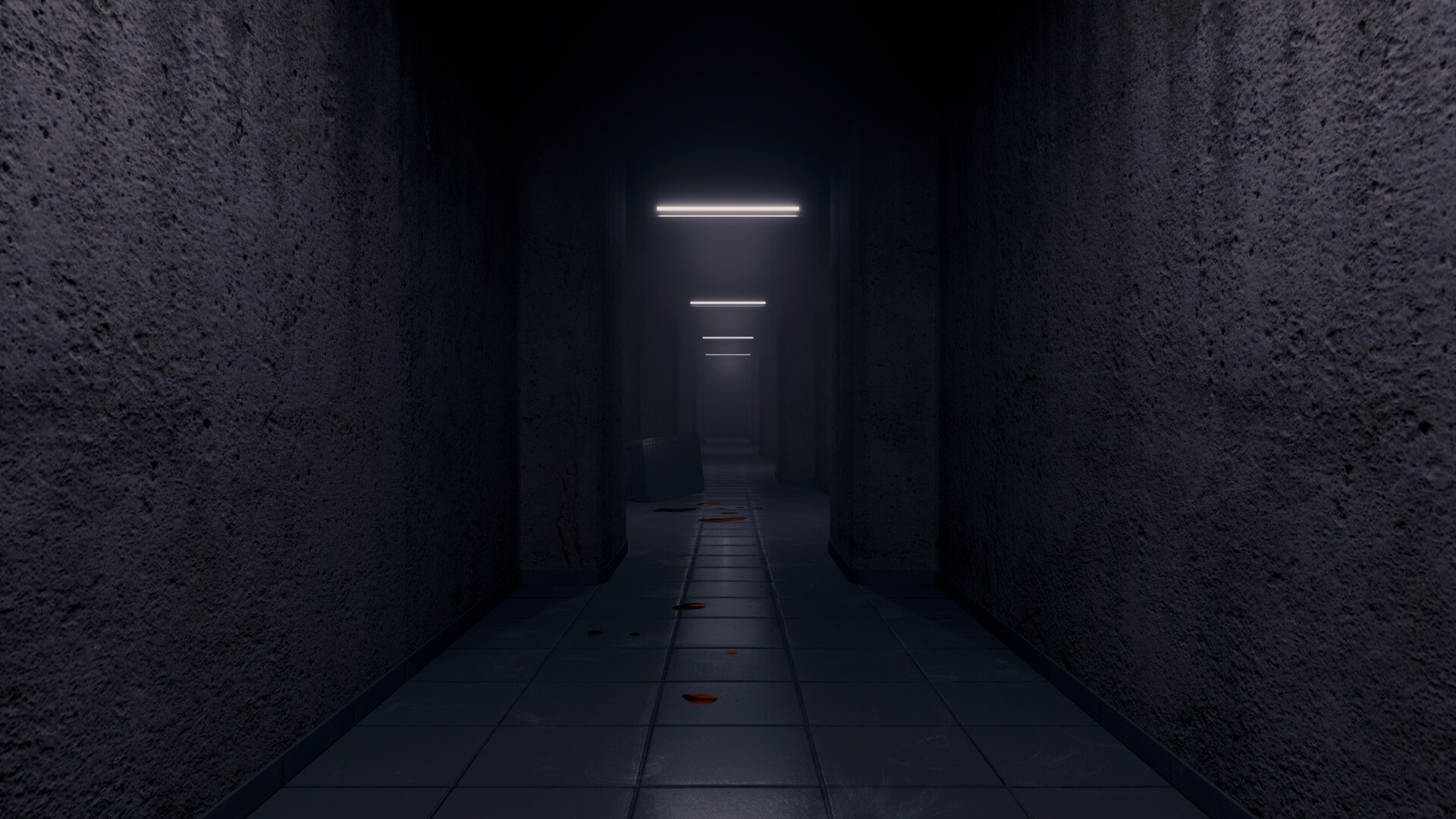 Тёмный коридор арт - 66 фото