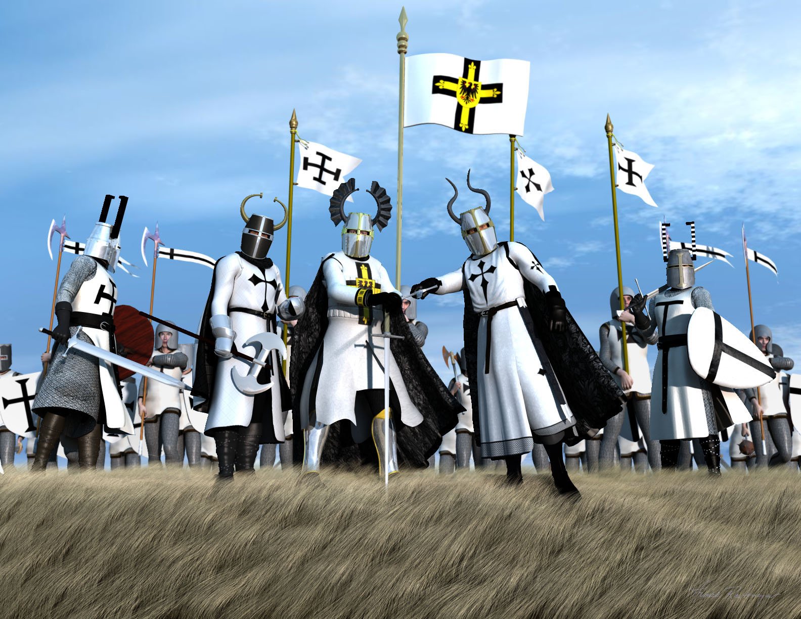 Рыцари Ливонского ордена