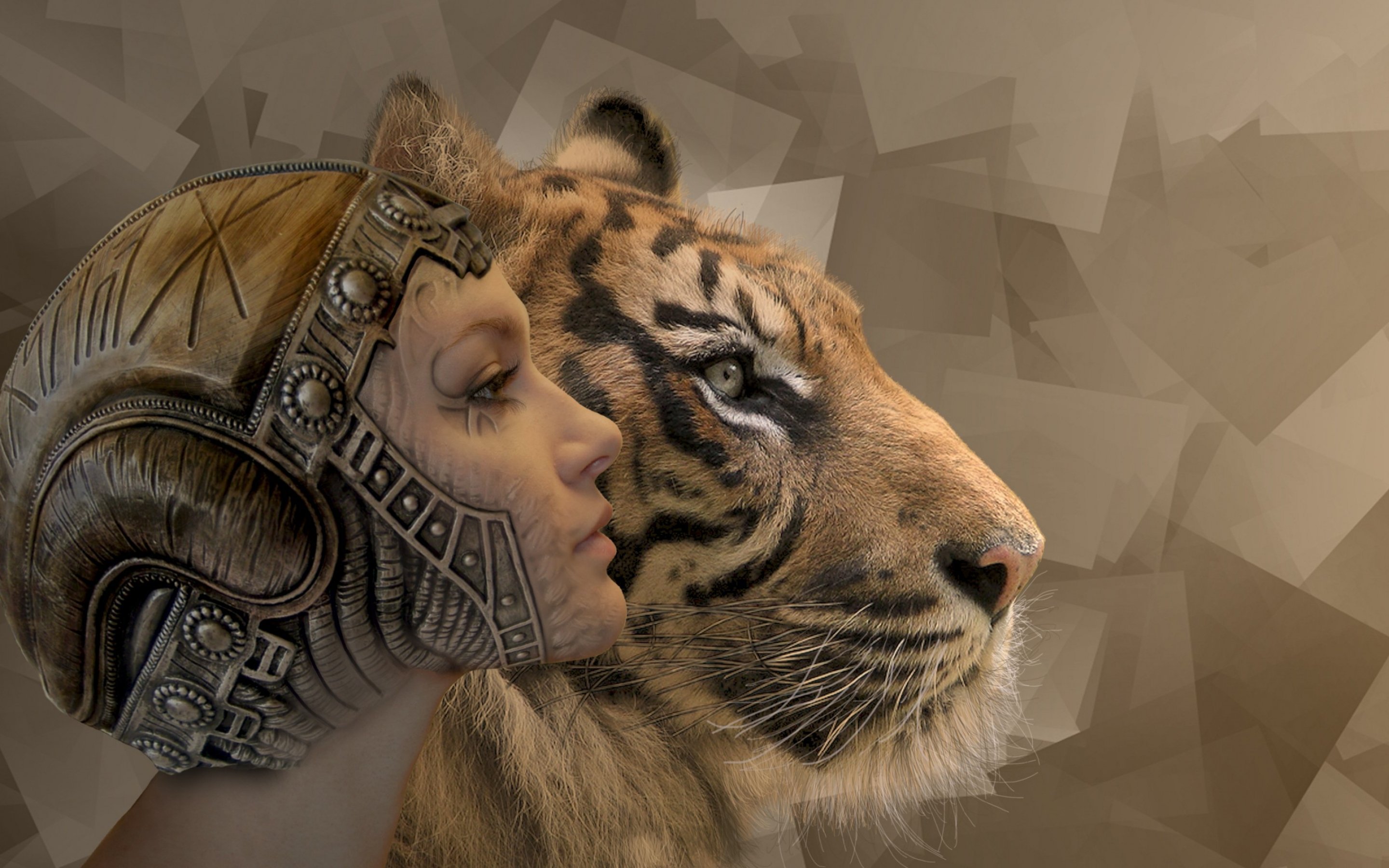 Мужчина тигр и женщина змея. Тигр и девушка. Девушка с тигром фэнтези. Картина девушка с тигром. Девушка тигрица.