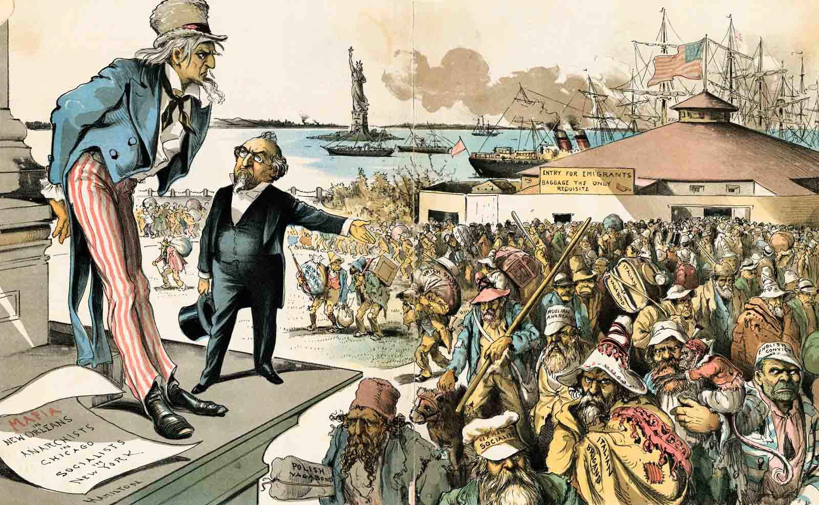 Эмигранты в США 19 век
