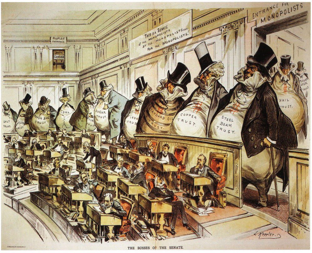 Трест монополии в США 19 века