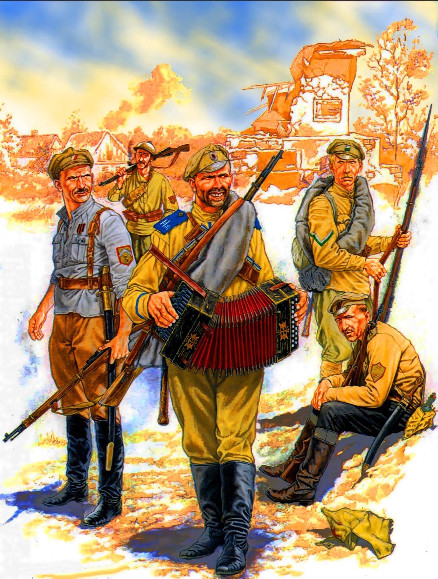 Гражданская война казаки Каращук