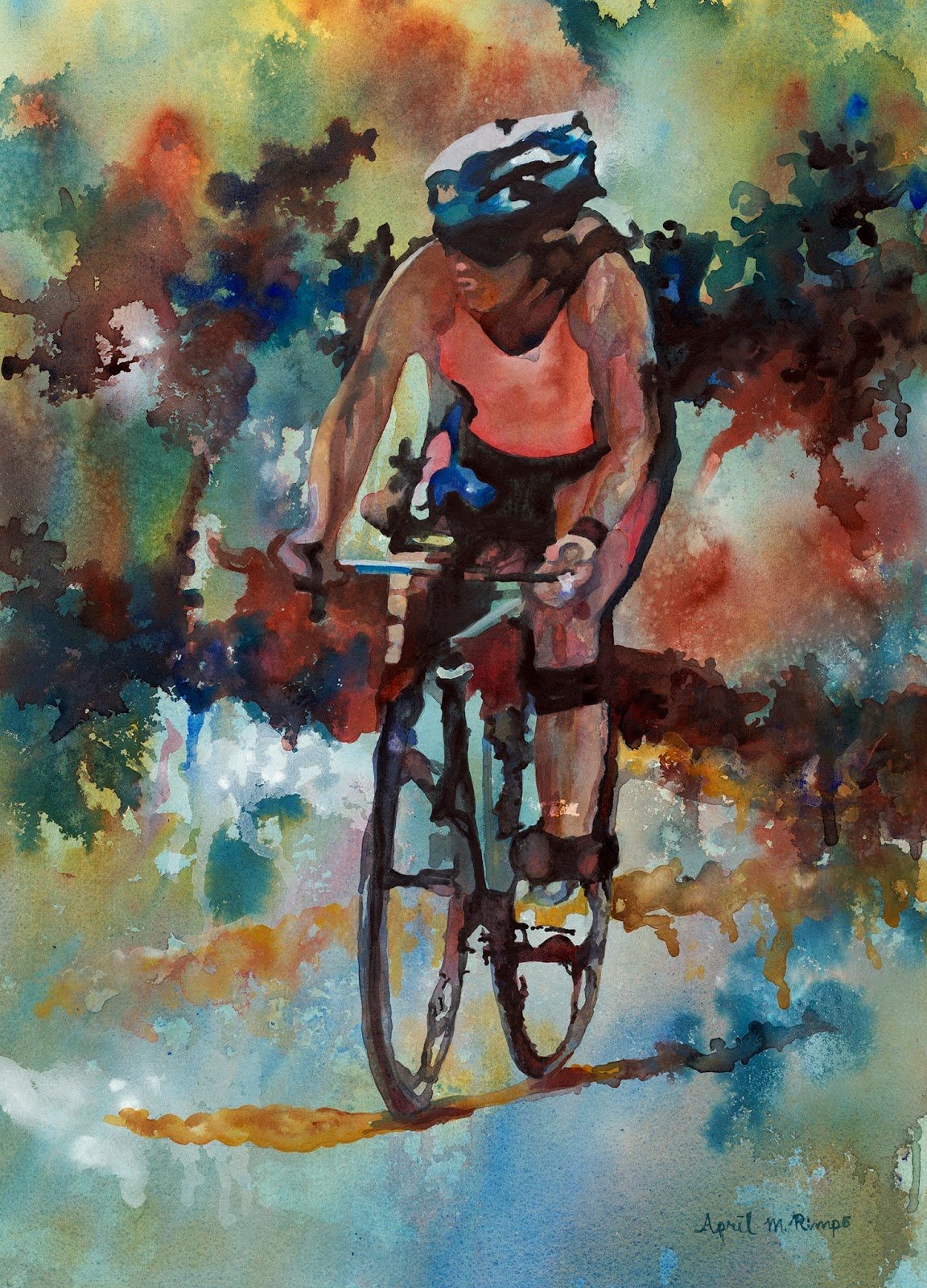 Велосипед в живописи