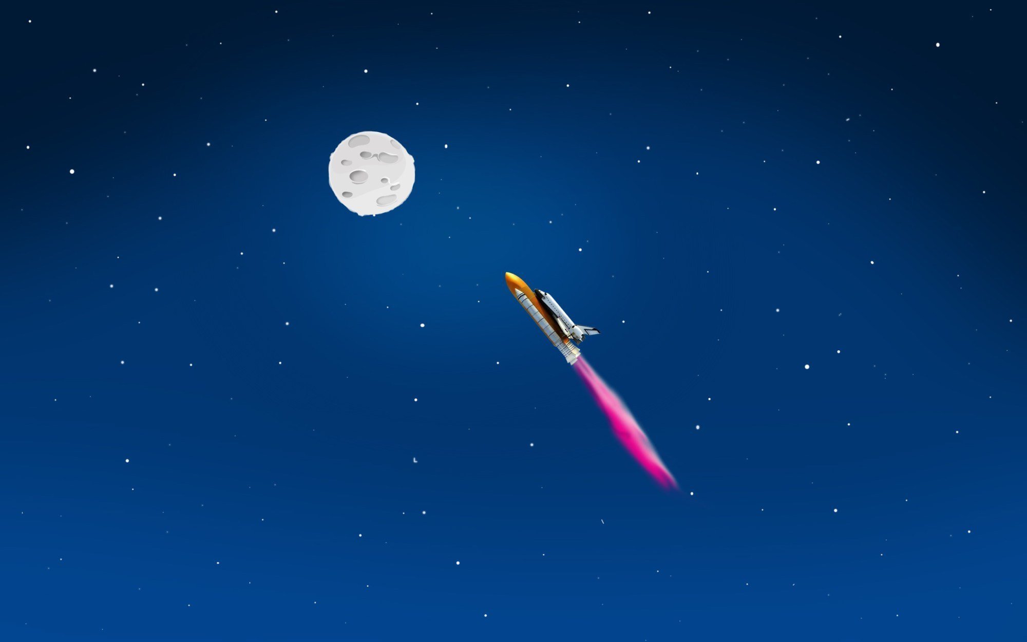Полет на луну ракета