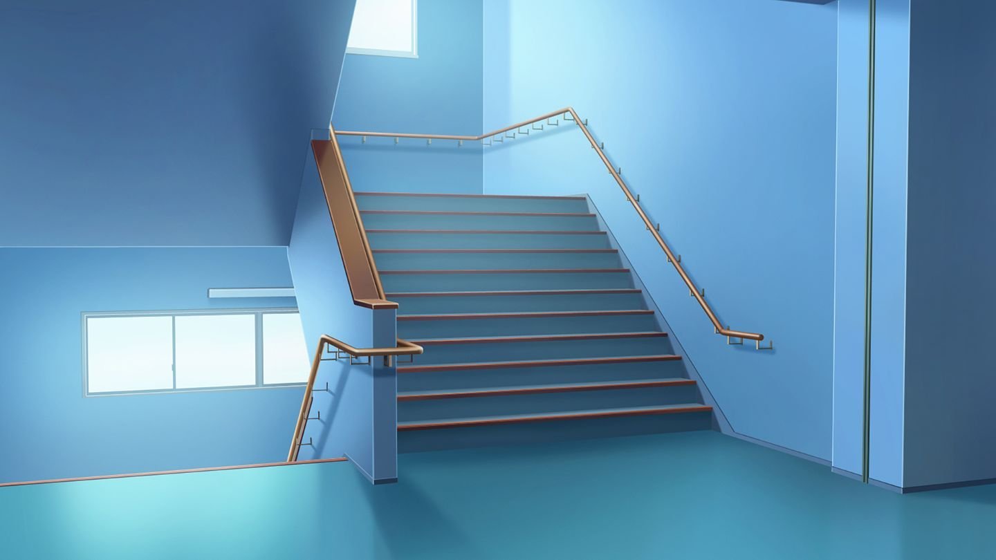 Второй этаж в школе. Лестница в подъезде. Подъездные лестницы. Лестничная клетка.