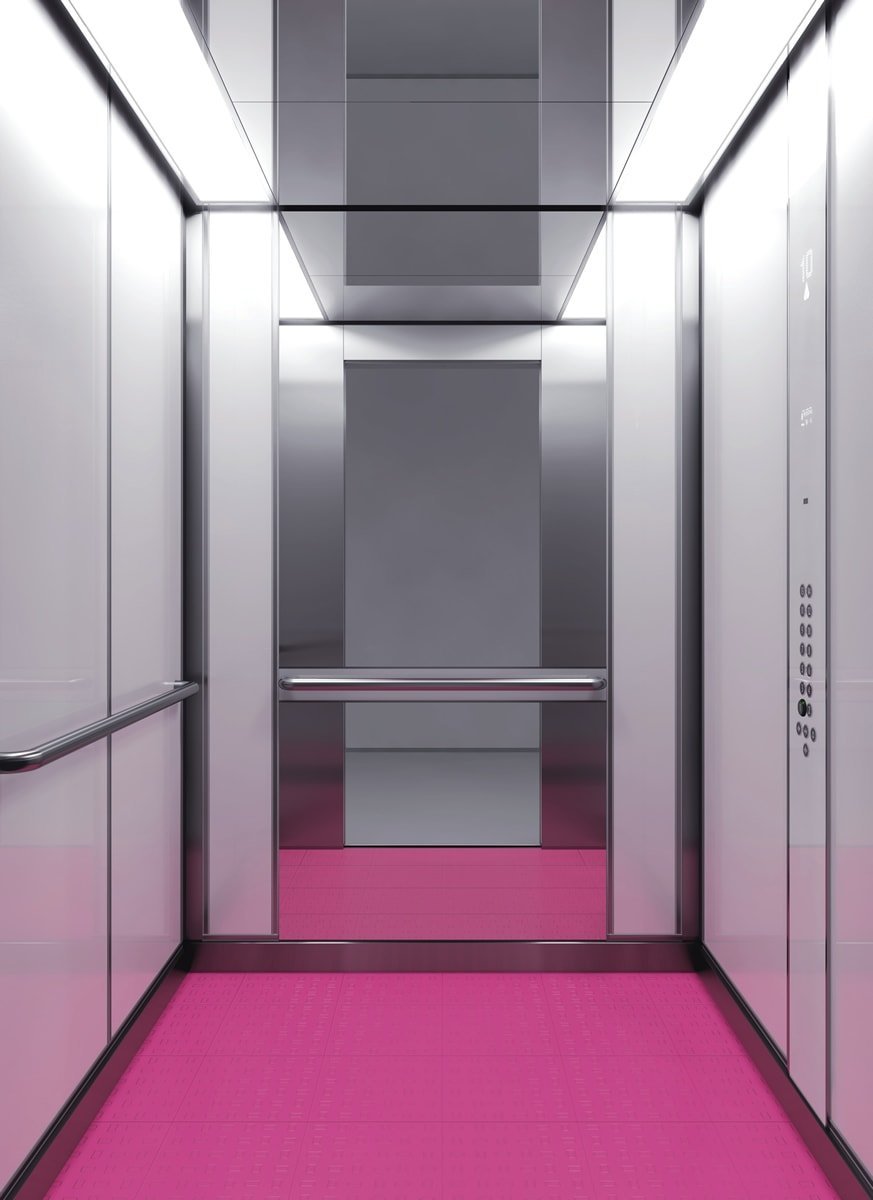 Фон лифта внутри