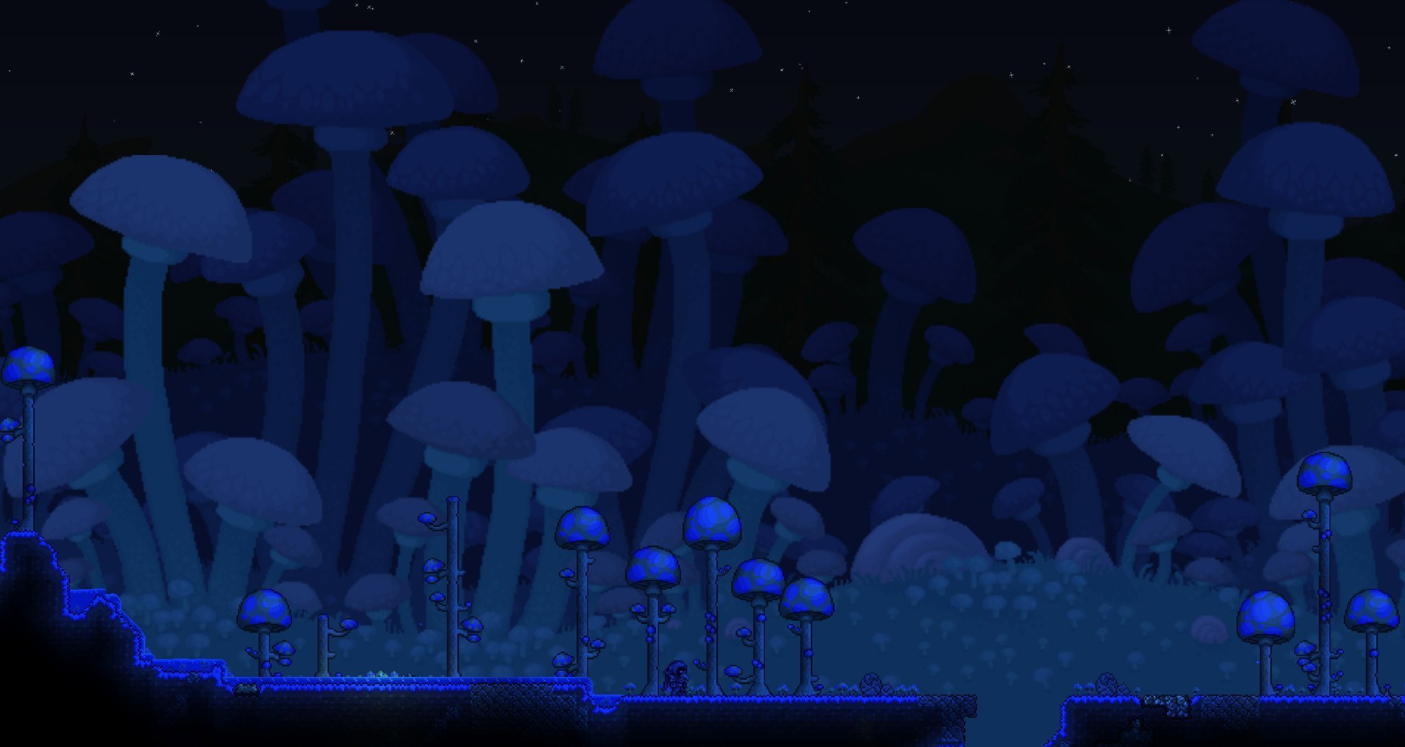 Terraria forest background фото 48