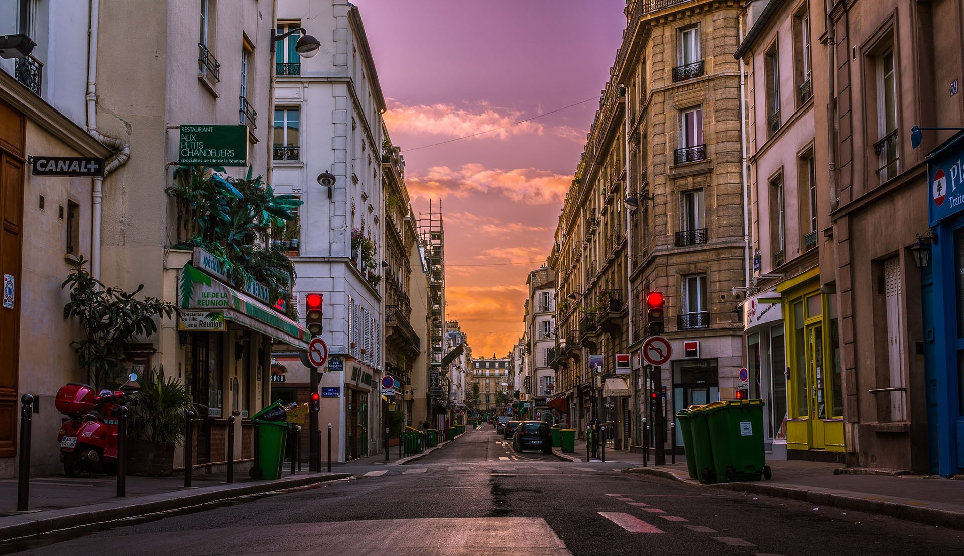 фотографии улиц парижа
