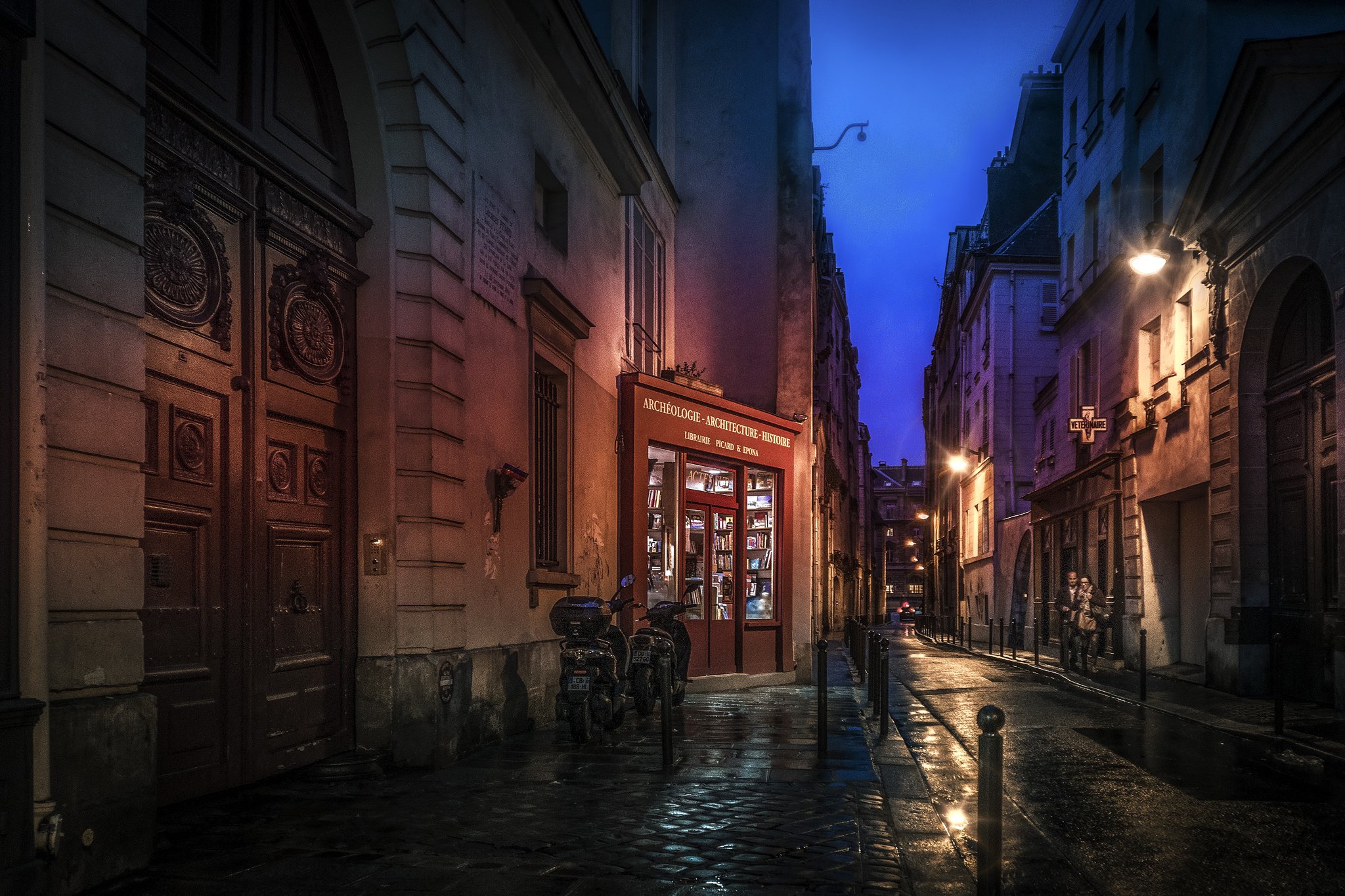 Париж улочки переулочки