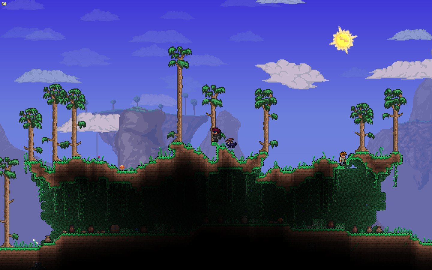 Terraria forest background фото 104