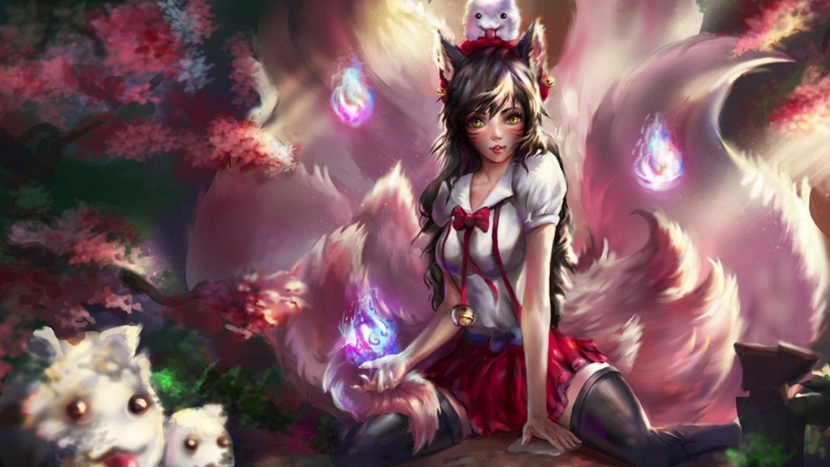 Китсуне лига легенд