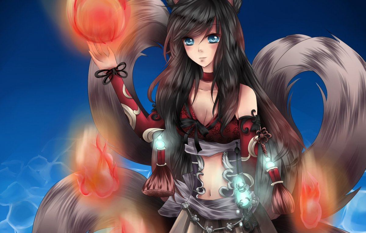 League of Legends рыжая Ahri