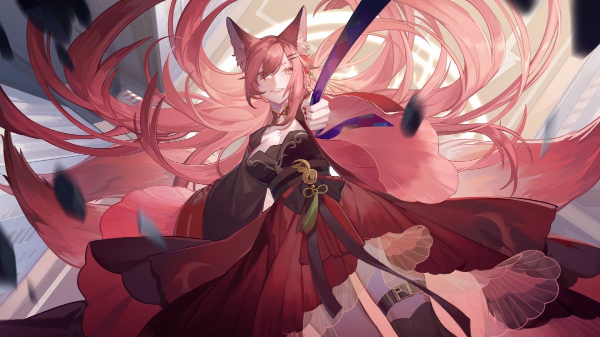 Лиса демон Кицунэ