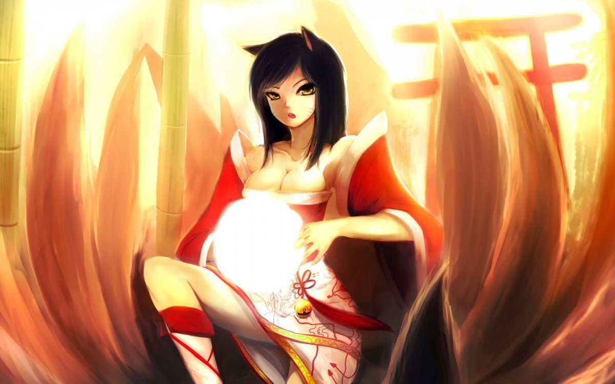 Китсуне девятихвостый