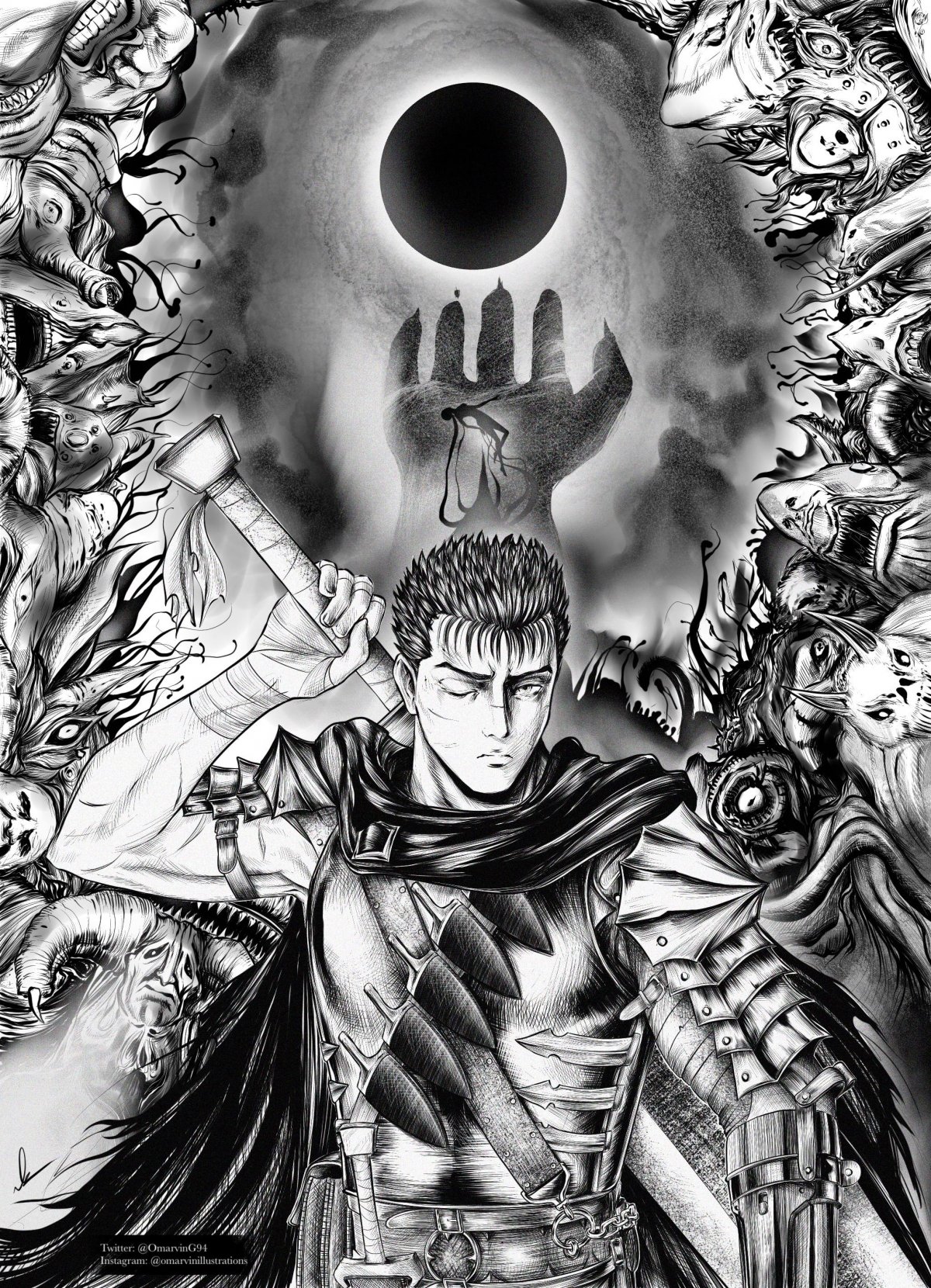 Berserk Кэнтаро Миура