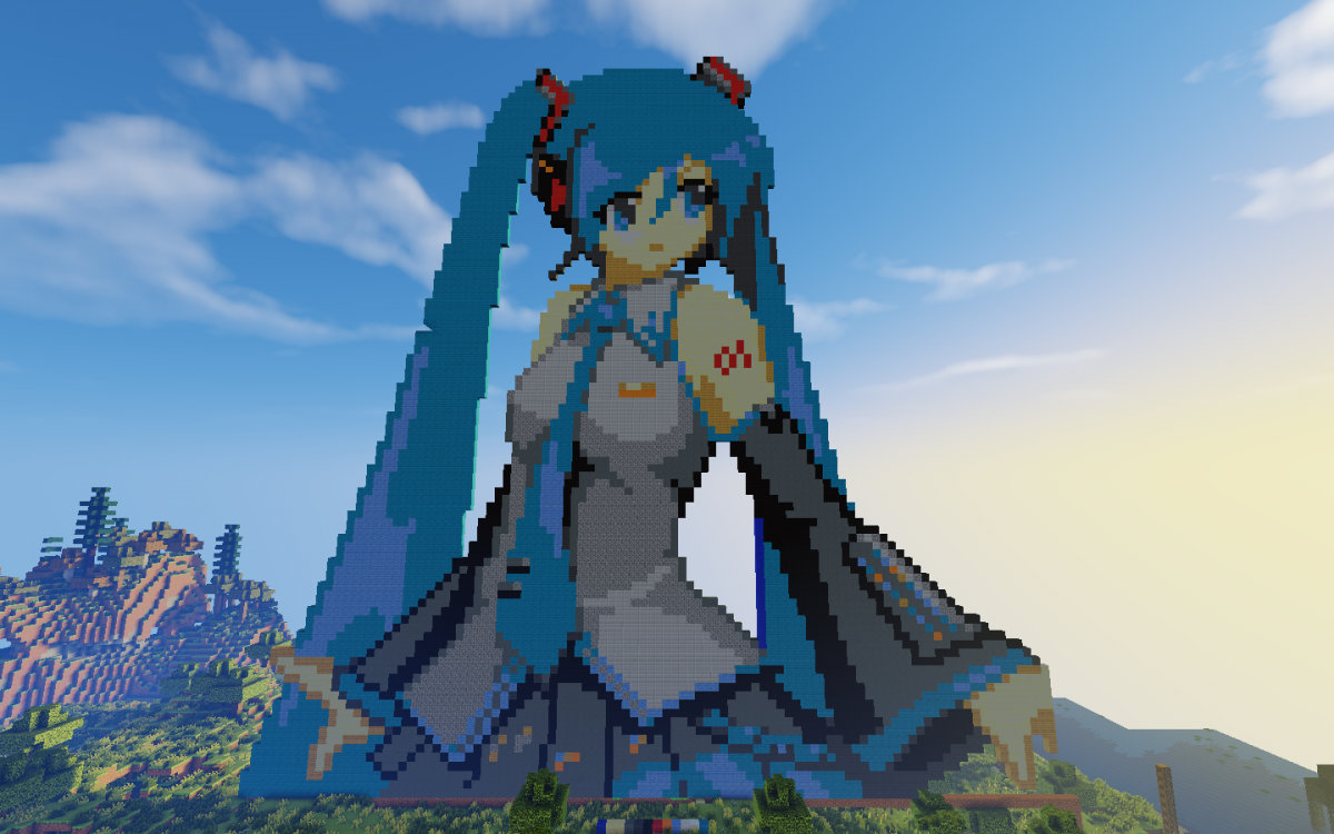 Коносуба пиксель арт