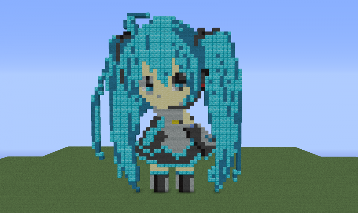 Хатсуне Мику майнкрафт