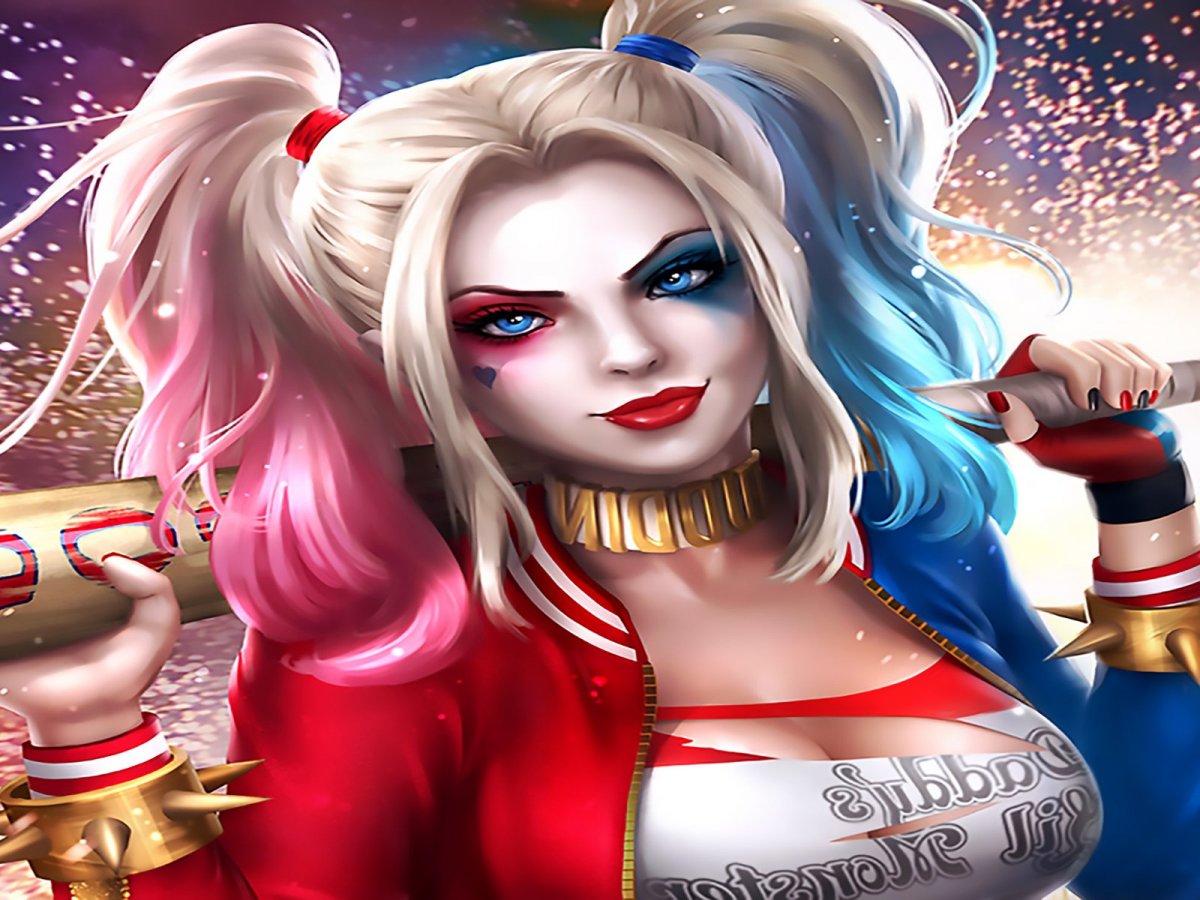 Харли Квинн арт 18