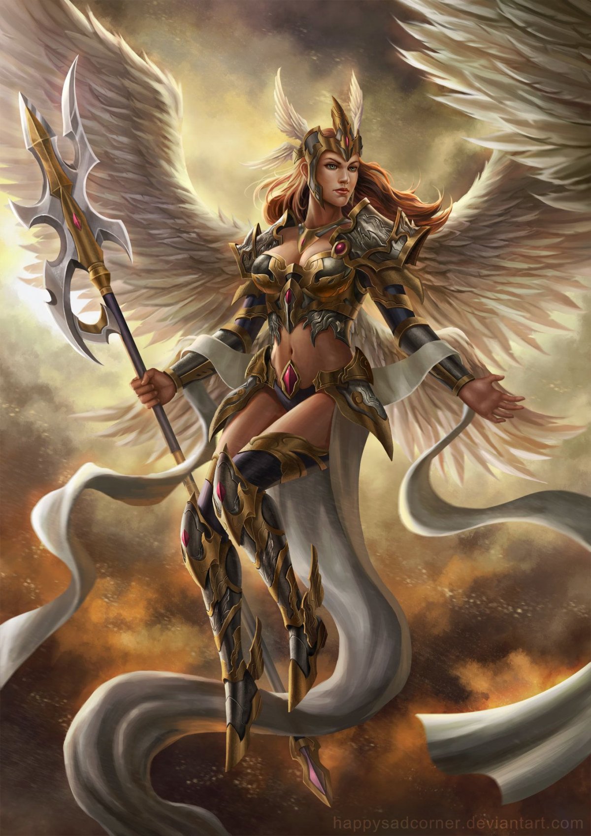 Аниме воительница Валькирия