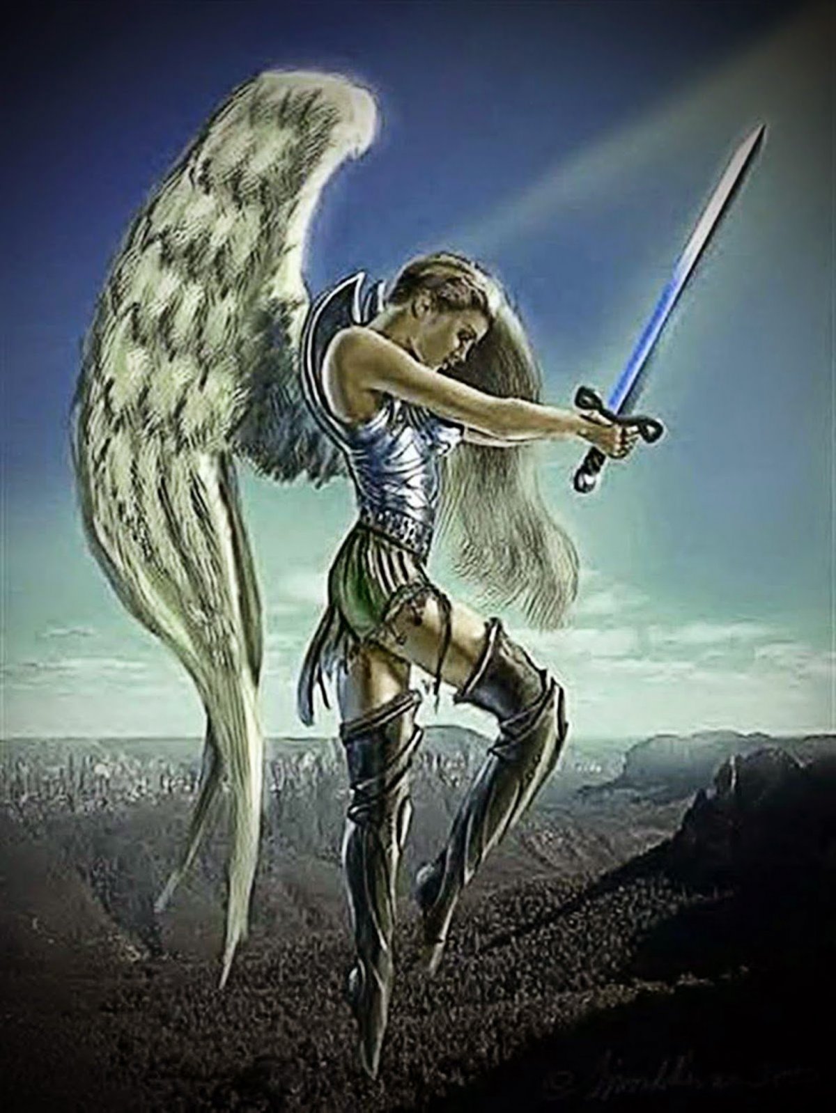 Воительница с крыльями