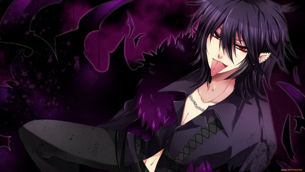 Аниме парни демоны красивые