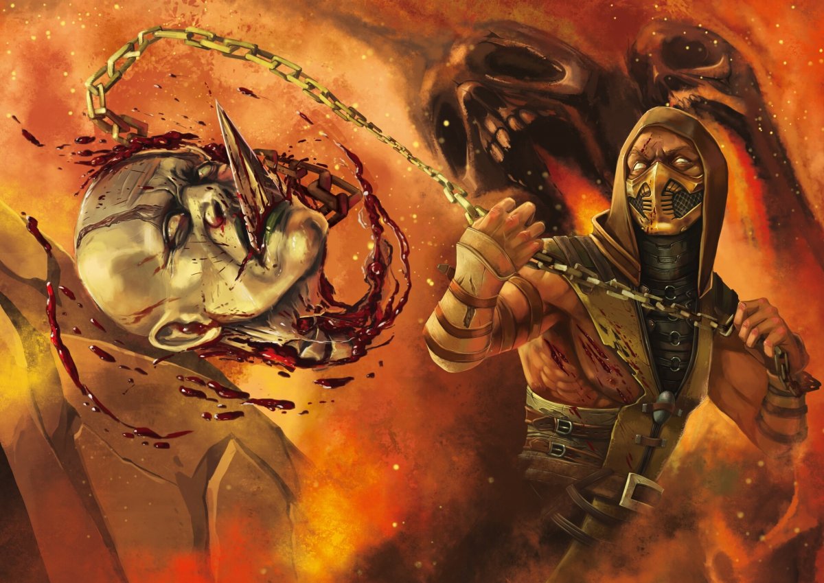 Скорпион мортал комбат 2021