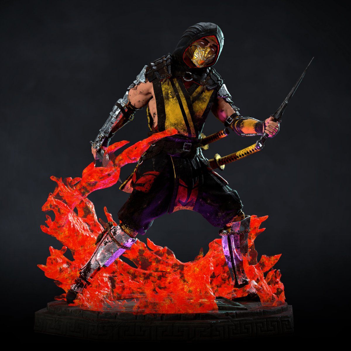 Балаклава Скорпион мортал комбат