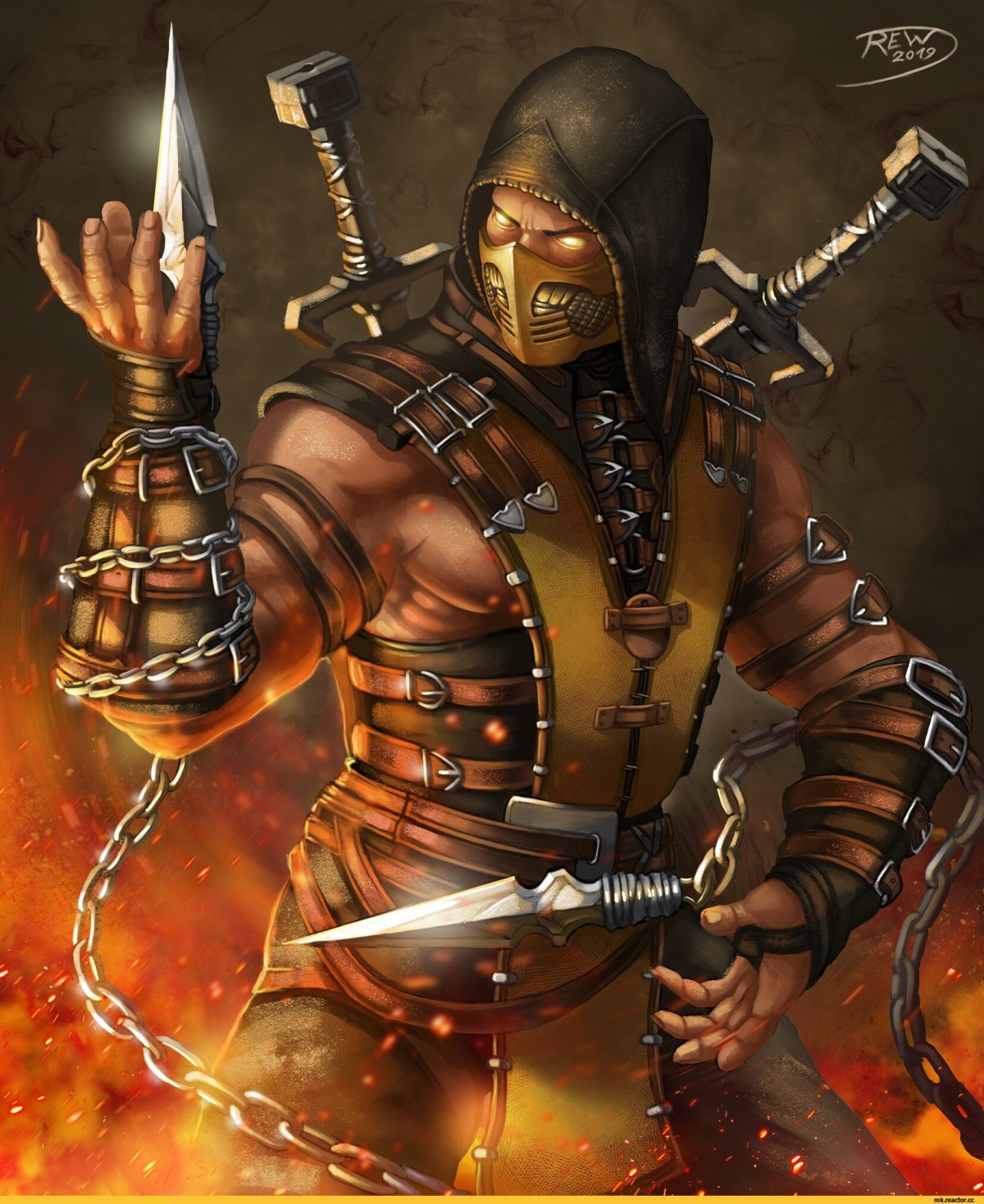 Скорпион мортал комбат