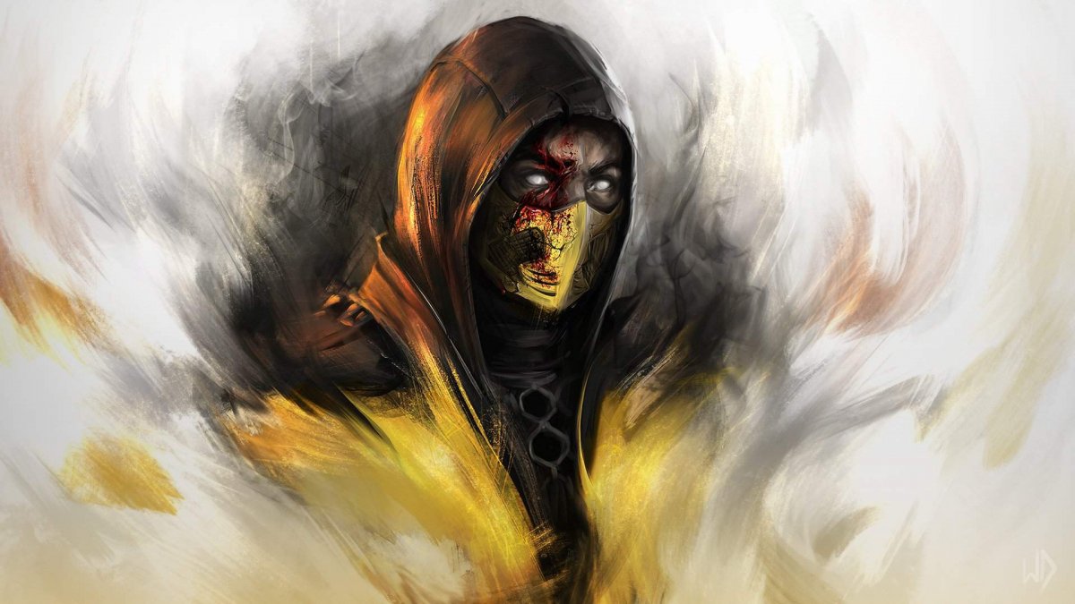 Mk11 Скорпион Art