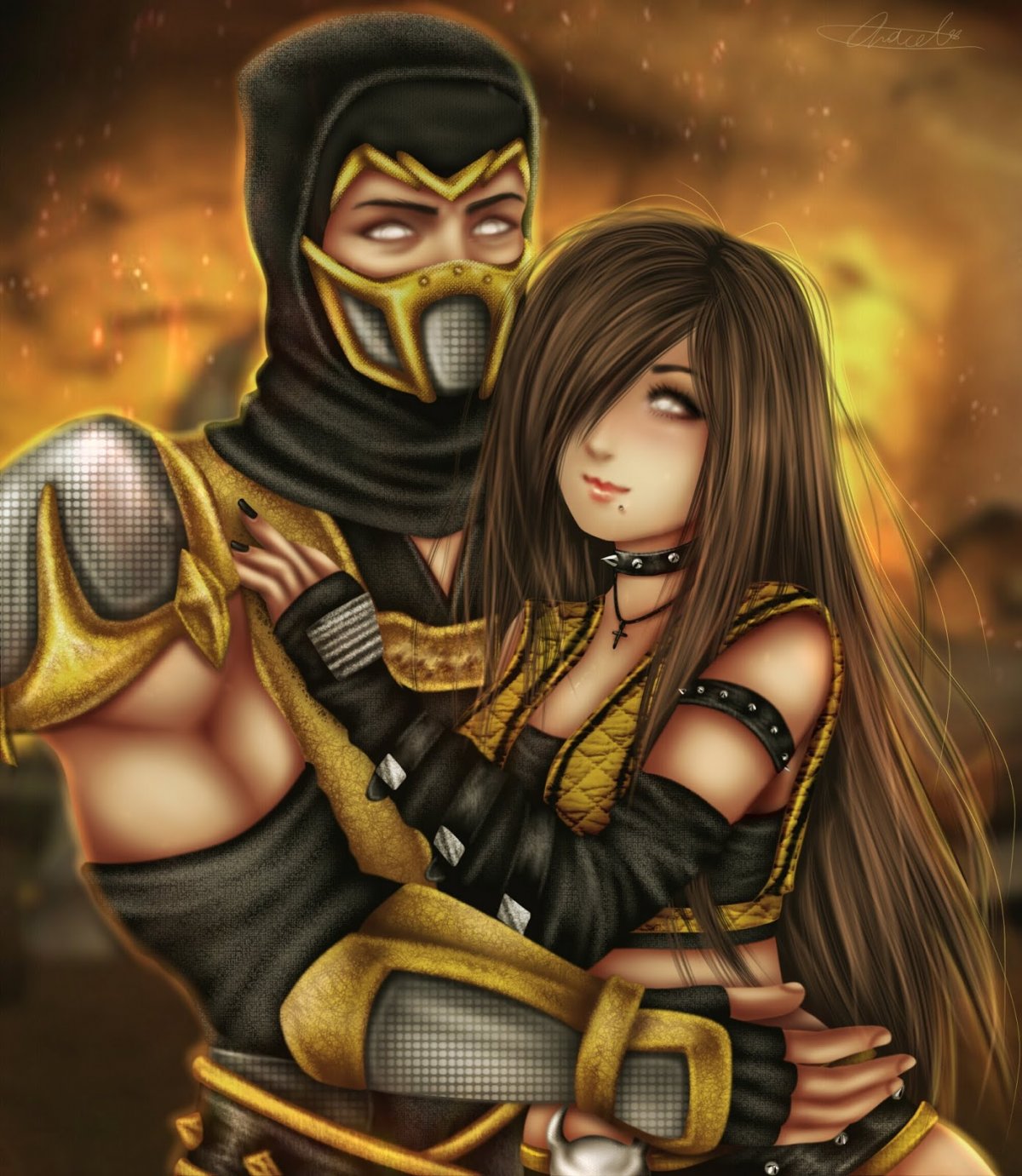 Скорпион мортал комбат 11