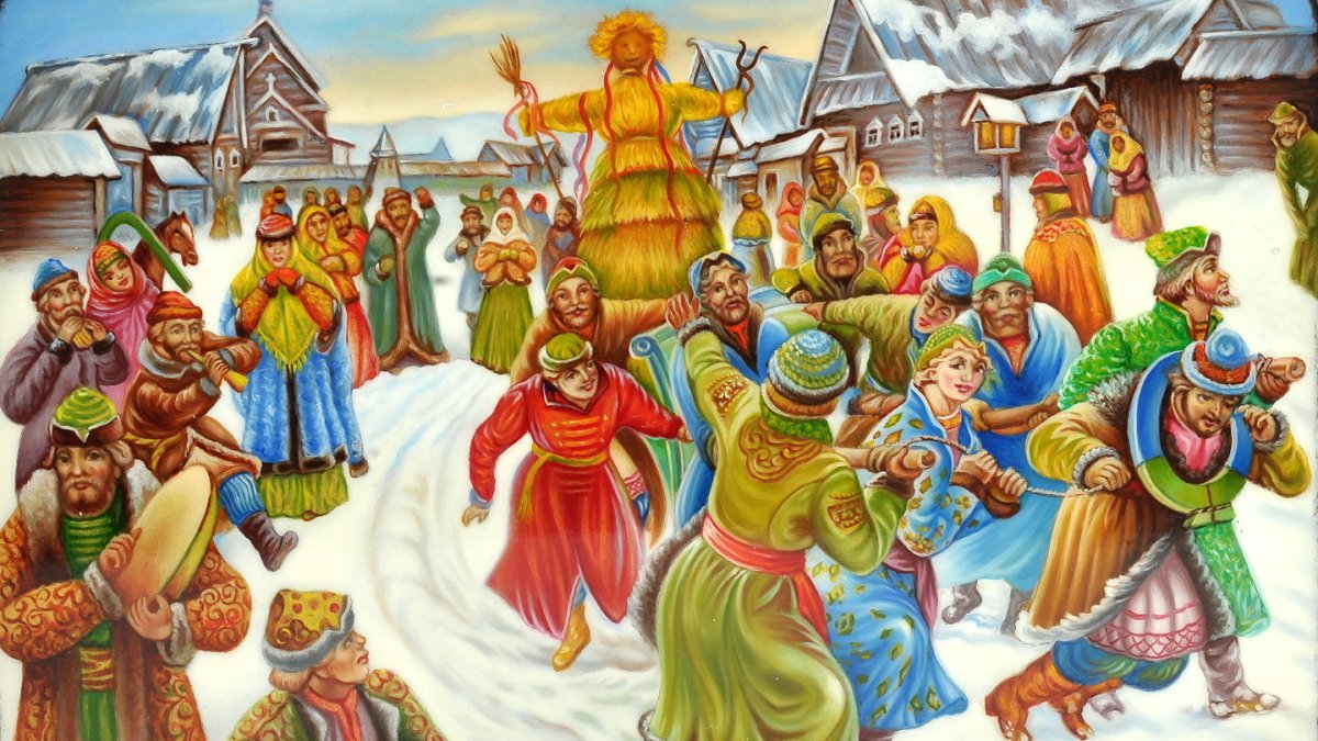 Масленица в древней Руси