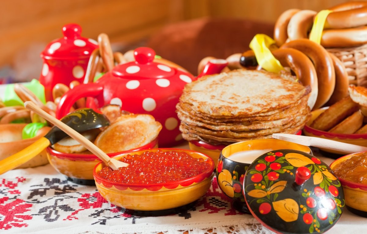 Традиционные угощения на Масленицу
