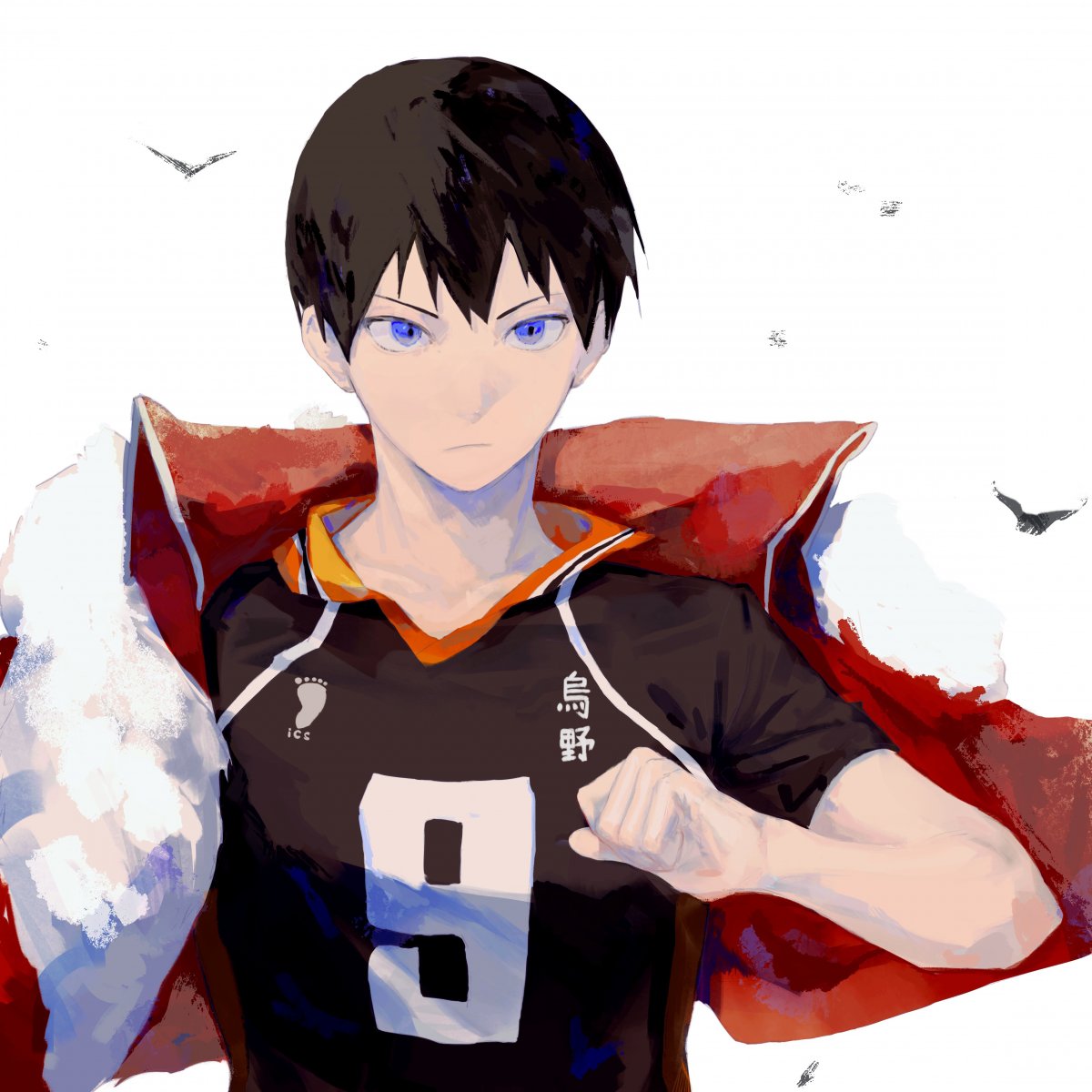 Глаза Кагеямы Тобио