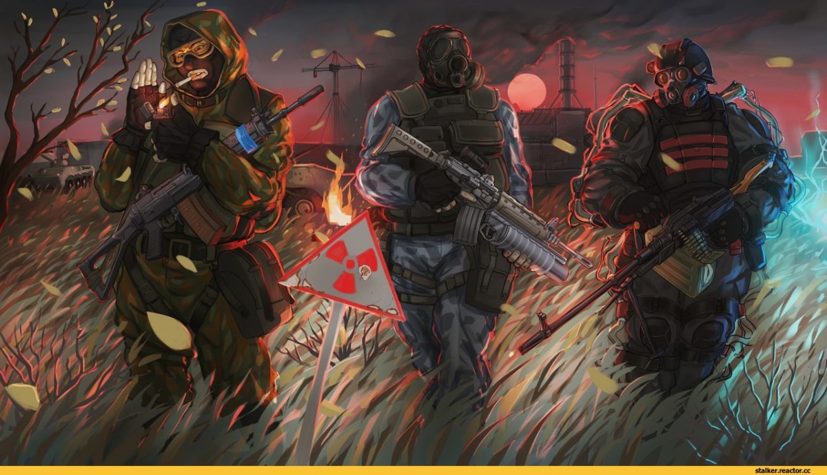 Сталкер арт группировки наемники