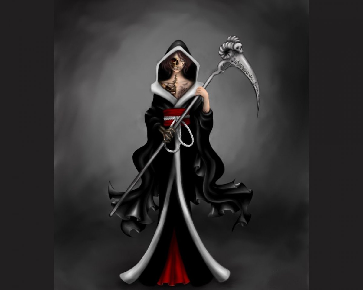 Красивая смерть с косой