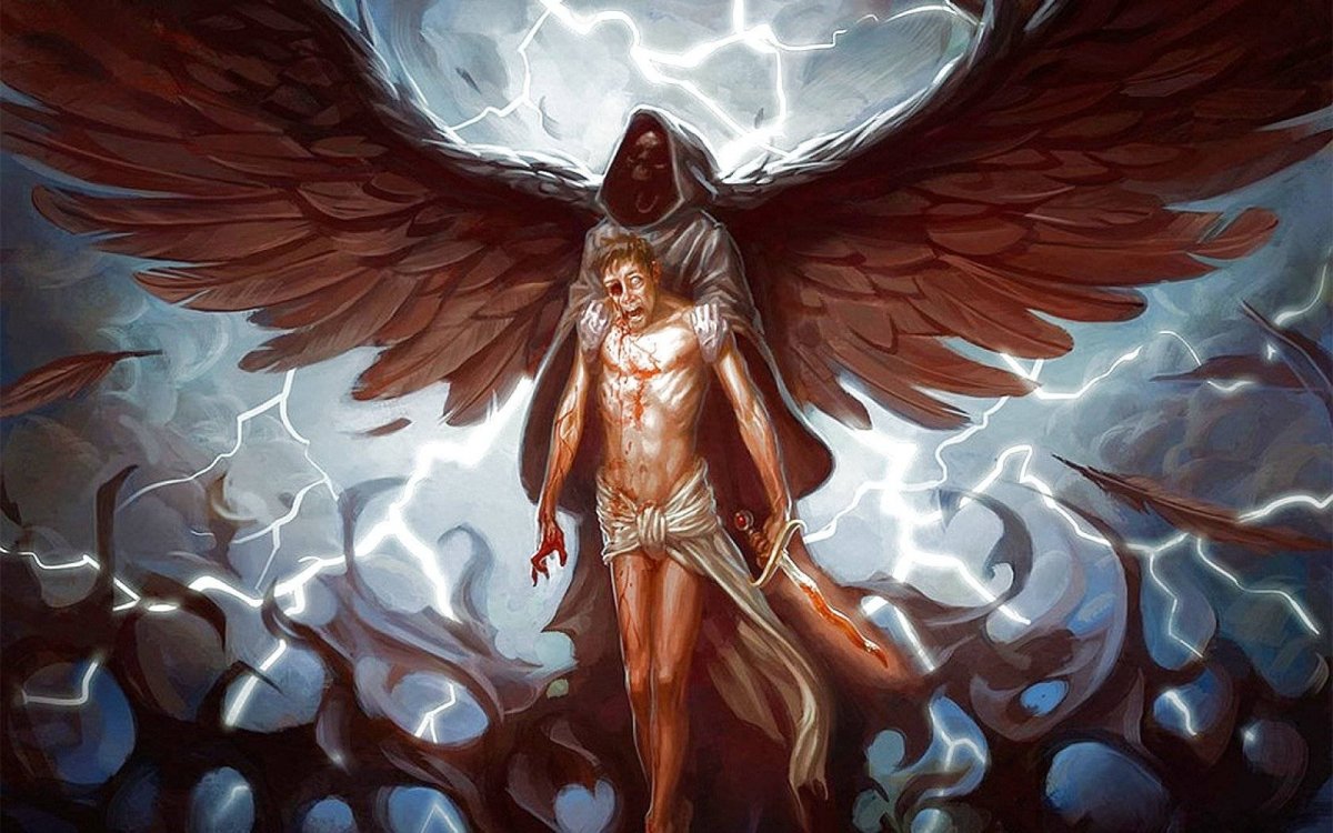 Шестикрылый Серафим Люцифер