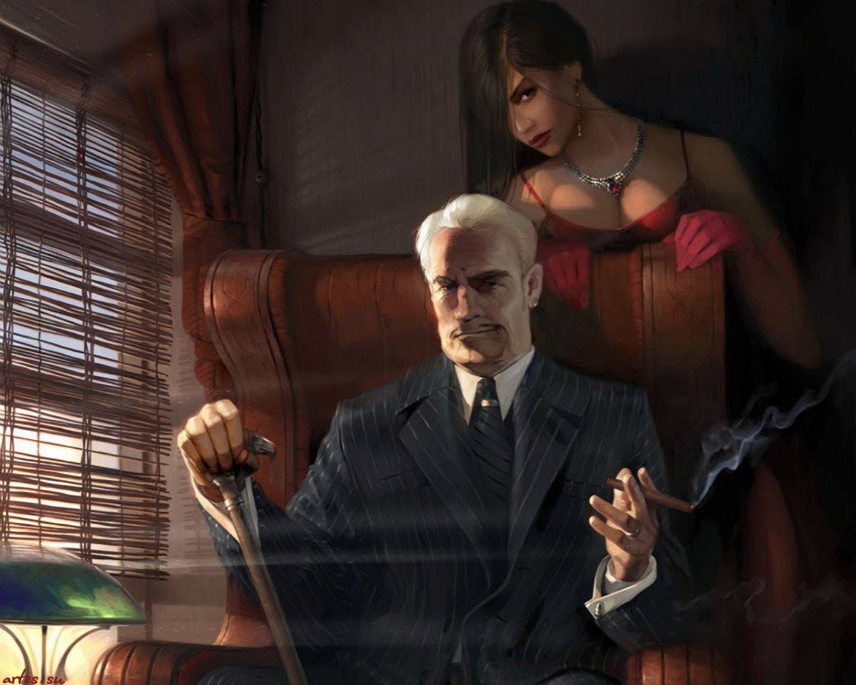 Босс мафии арт