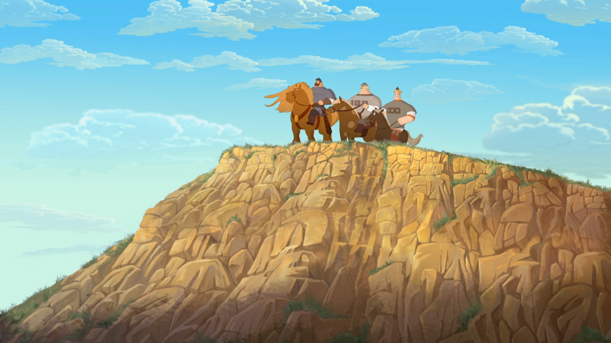 Картина Васнецова богатыри